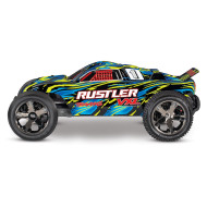 Traxxas Rustler 2WD VXL 2.4GHz TSM 1/10th Stadium Truck (No Battery) (Yellow)