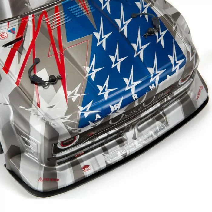 Arrma 1/7 Infraction V2 Silver - Photo 4