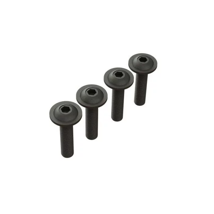 Arrma Button Head Screw Flanged 4x14mm