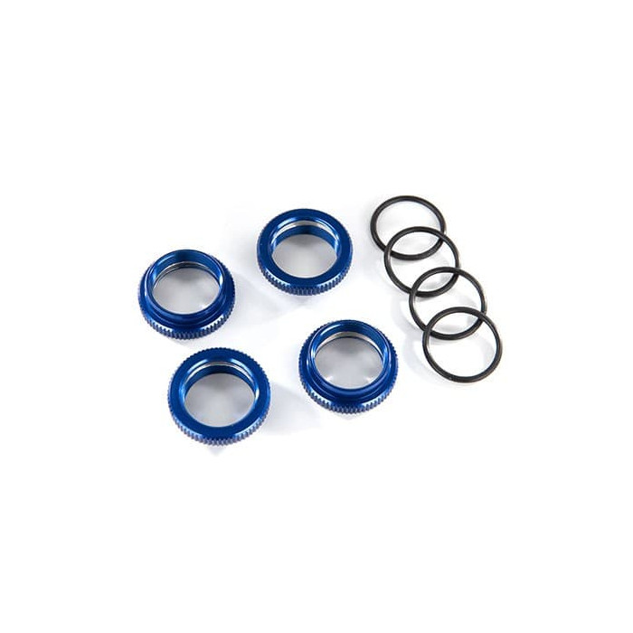 Traxxas Spring Retainer Maxx Aluminum Blue