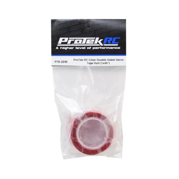 ProTek RC Clear Double Sided Servo Tape Roll (1x40")
