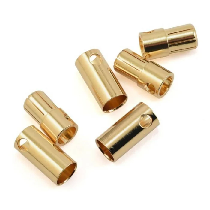 Pro Tek 6.5 Bullet Connector 3 Male/3 Female