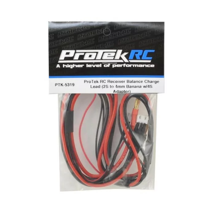 Pro Tek balance charge lead 2s 4mm bannana