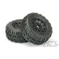 Pro-Line Trencher X SC Tires w/Raid Wheels (2) (Black) (M2)