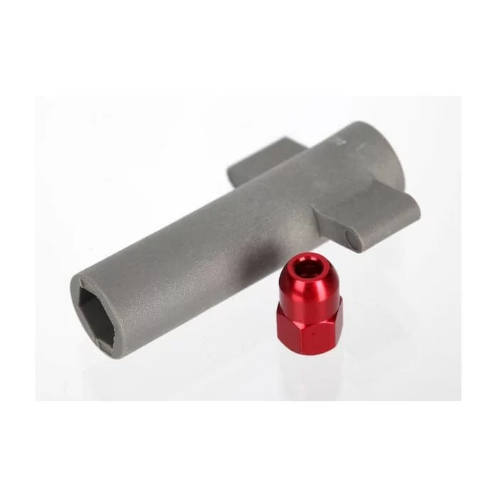 Traxxas Antenna Crimp Nut Red