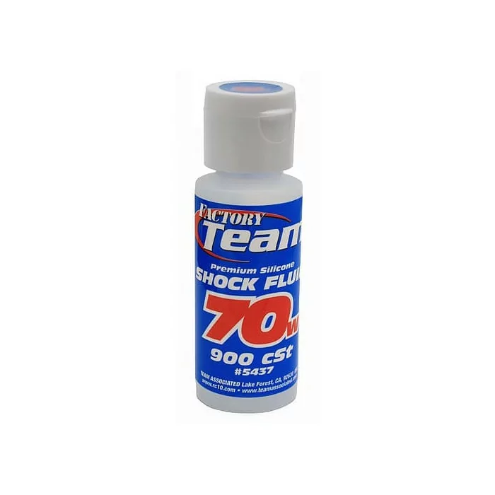 Team Associated Silicone Shock Oil, 70W 2oz