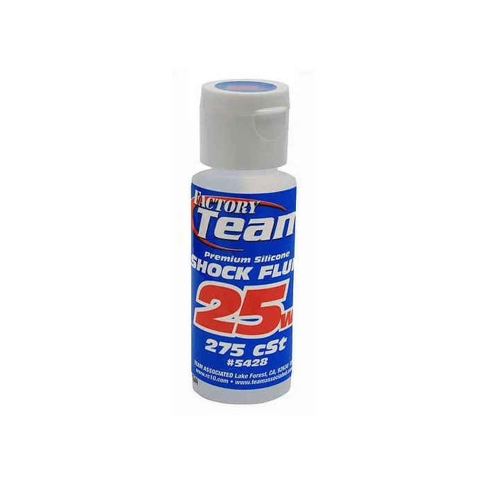 Team Associated Silicone Shock Fluid,25W 2oz