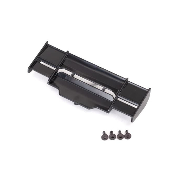 Traxxas Rustler 4x4 Wing Black