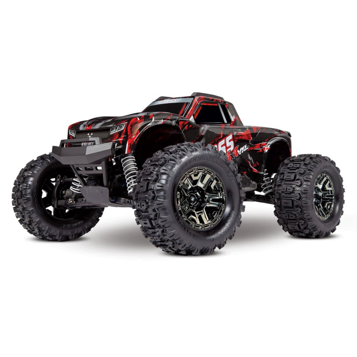Traxxas Hoss 4X4 3s Monster Truck VXL Red -RTR(Without Battery & Charger)