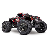 Traxxas Hoss 4X4 3s Monster Truck VXL Red -RTR(Without Battery & Charger)
