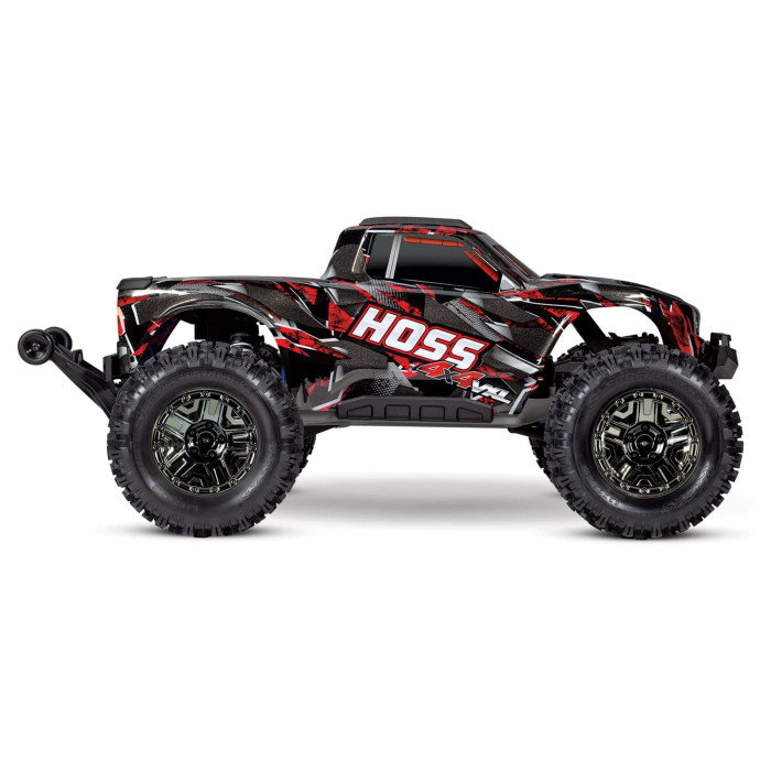 Traxxas Hoss 4X4 3s Monster Truck VXL Red -RTR(Without Battery & Charger)