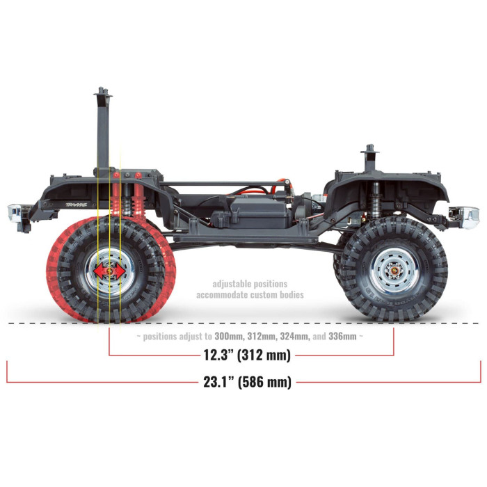 Traxxas 79 Blazer TRX-4 Black - RTR(Without Battery & Charger)