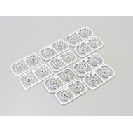 Kyosho Multi Offset Wheel Set II White Rays RE30/20