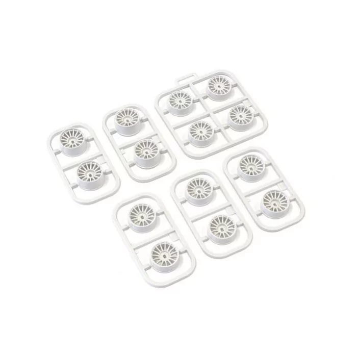 Kyosho Multi Offset Wheel Set White AWD