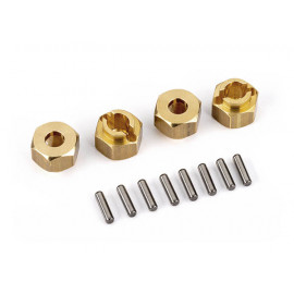 Traxxas Brass Wheel Hubs 7mm