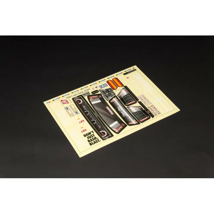 Arrma Infraction Clear Body With Decals