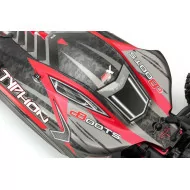 Arrma Body Painted w/Decals Typhon 6S Black/Red