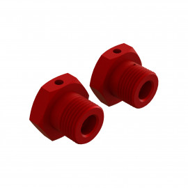 Arrma Alum Wheel Hex 17mm Red