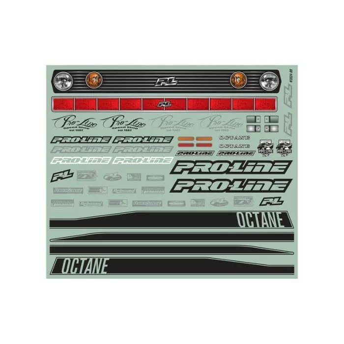 Pro-Line Octane SC 1/10 Short Course Drag Body (Clear) - Photo 5