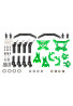 Traxxas Driveline and Suspension kit (green)