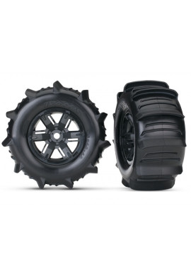 Traxxas Paddle tire X-Maxx Black Wheel