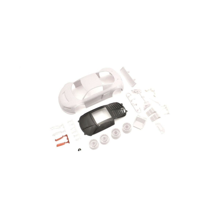 Kyosho Audi R8 LMS Night Race Configuration White