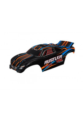 Traxxas Rustler body orange