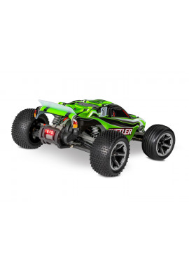 Traxxas Rustler 2wd with LED (Green)