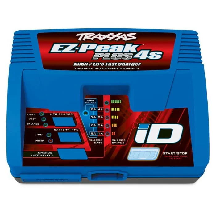 Traxxas Charger, EZ-Peak Plus 4s, 8 amp