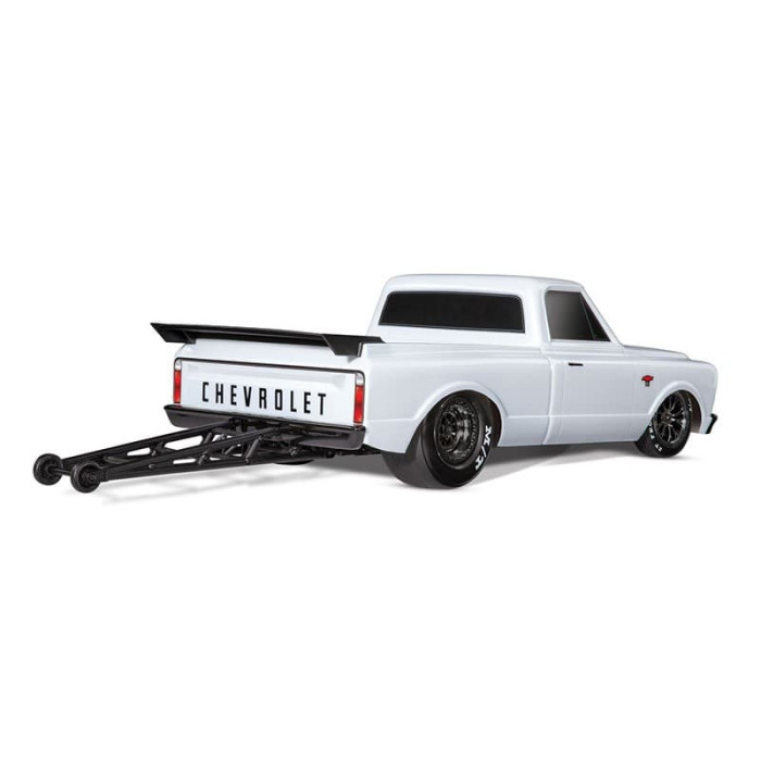 Traxxas Drag Slash 1/10 Scale 2WD Drag Racing Truck (white)