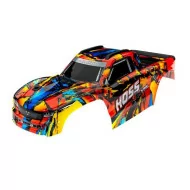 Traxxas Hoss 4x4 body Solar Flare