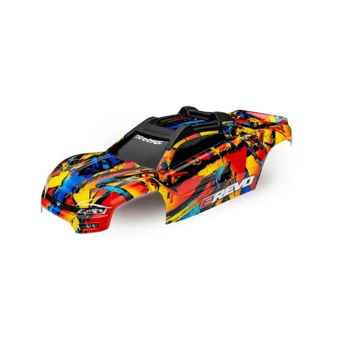 Traxxas E-revo body Solar Flare