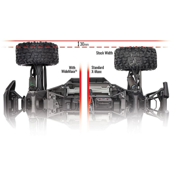 Traxxas Widemaxx kit (Black)