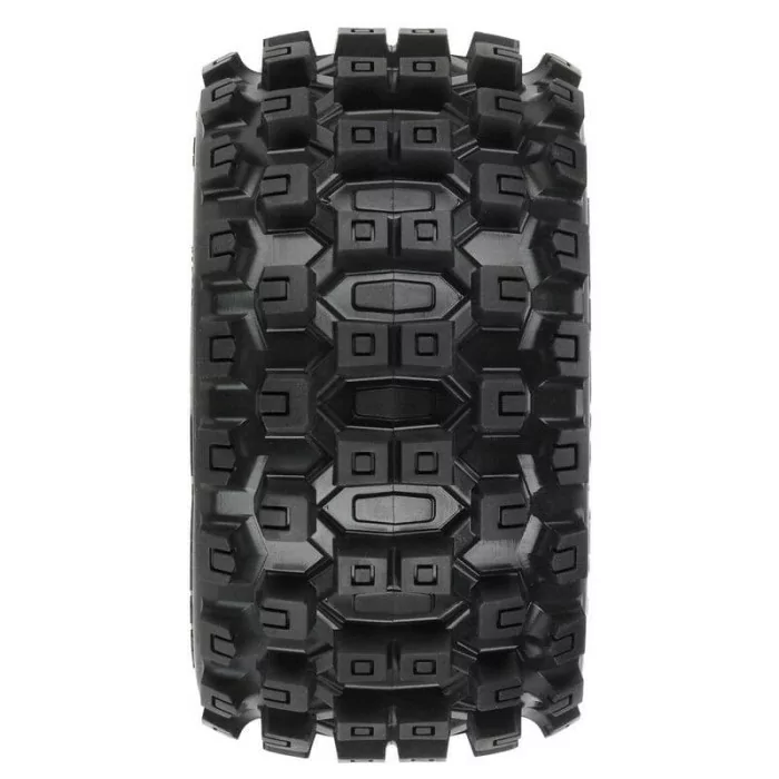 Pro-Line Badlands MX28 2.8" Pre-Mounted Tires w/Raid 6x30 Wheels (2) (M2) (Black) w/Removable Hex - Photo 2
