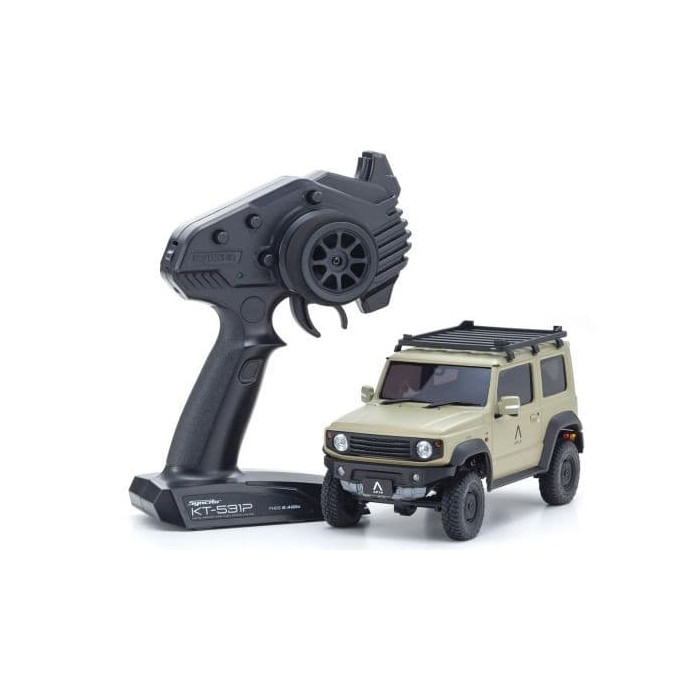 Kyosho MX-01 Mini-Z 4X4 Readyset w/APIO Jimny Sierra Body Khaki