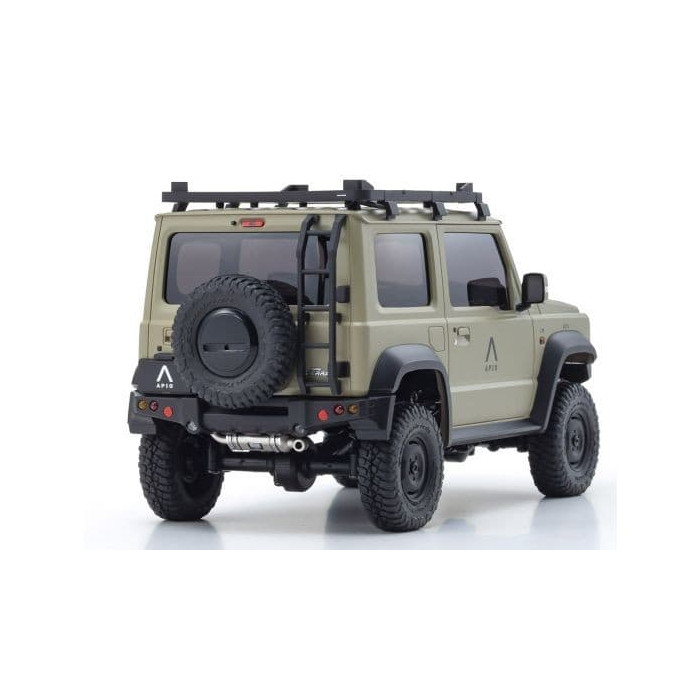 Kyosho MX-01 Mini-Z 4X4 Readyset w/APIO Jimny Sierra Body Khaki