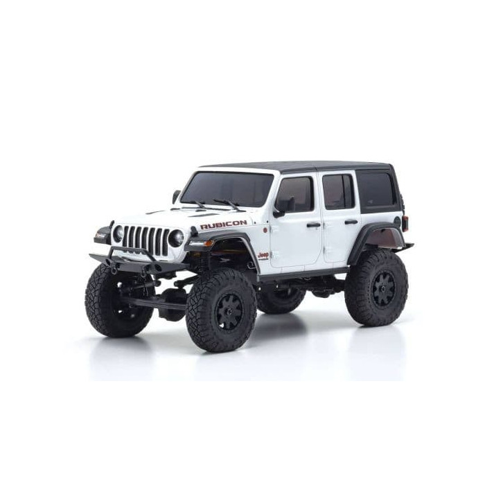 Kyosho MX-01 Mini-Z 4X4 Readyset w/Jeep Wrangler Body White