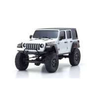 Kyosho MX-01 Mini-Z 4X4 Readyset w/Jeep Wrangler Body White