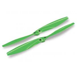 Traxxas Aton Rotor blade set, green (2) (with screws)
