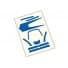 Traxxas Aton Decals, high visibility, blue
