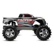 Traxxas Stampede 4x4 1/10 Scale 4WD Monster Truck Silver