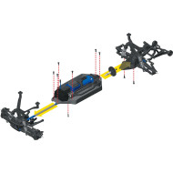 Traxxas Stampede 4x4 VXL 1/10 Scale 4WD Monster Truck Blue