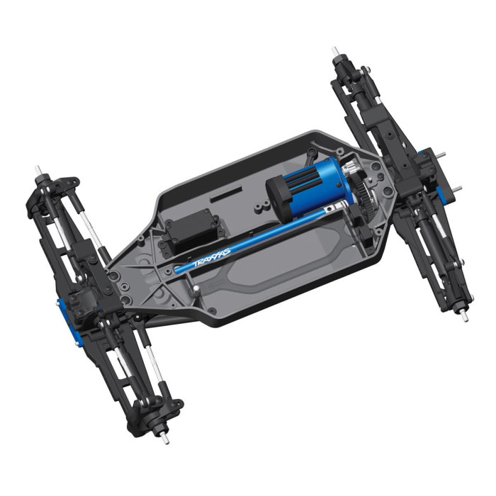 Traxxas Stampede 4x4 VXL 1/10 Scale 4WD Monster Truck Blue