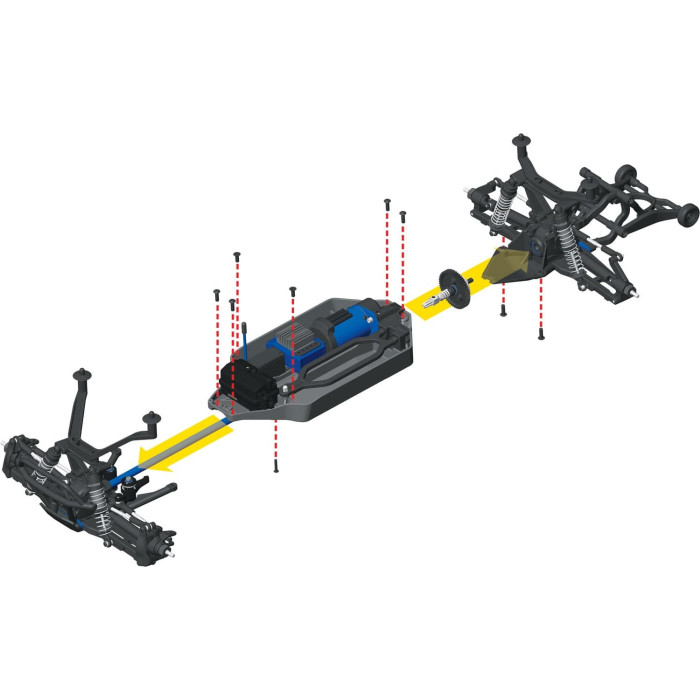 Traxxas Stampede 4x4 VXL 1/10 Scale 4WD Monster Truck Black