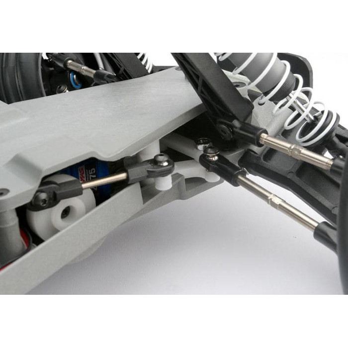 Traxxas Rustler VXL 1/10 Scale 2WD Stadium Truck Silver