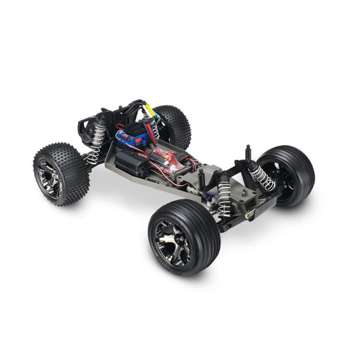 Traxxas Rustler VXL 1/10 Scale 2WD Stadium Truck Silver