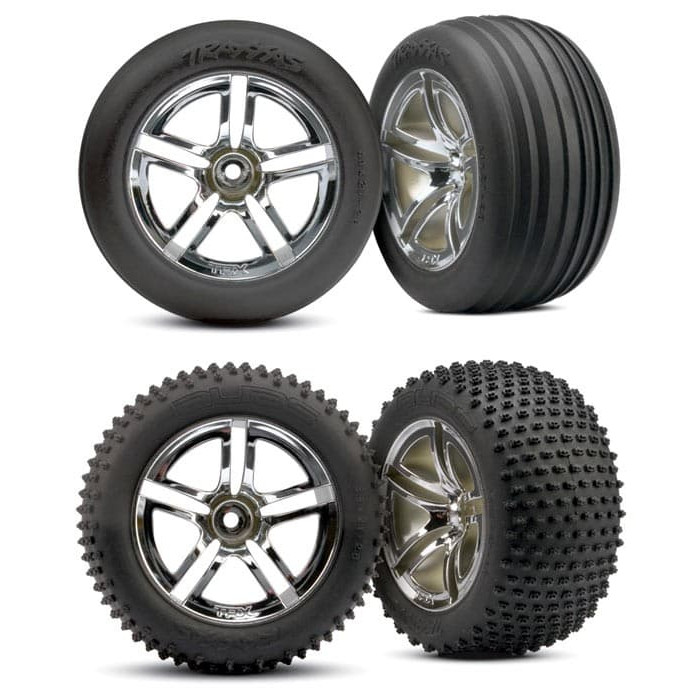 Traxxas Nitro Rustler 1/10 Scale 2WD Stadium Truck Blue