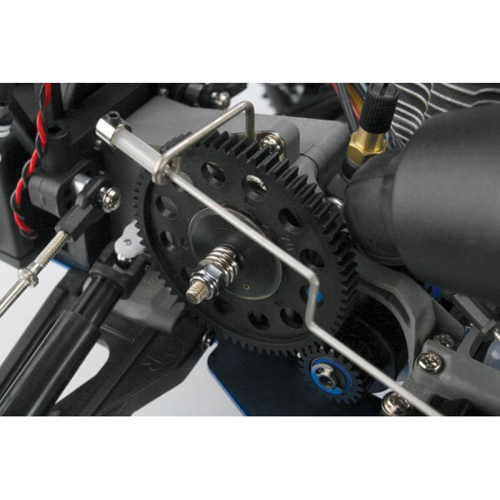 Traxxas Nitro Rustler 1/10 Scale 2WD Stadium Truck Silver/Red