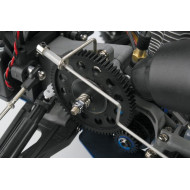 Traxxas Nitro Rustler 1/10 Scale 2WD Stadium Truck Silver/Red