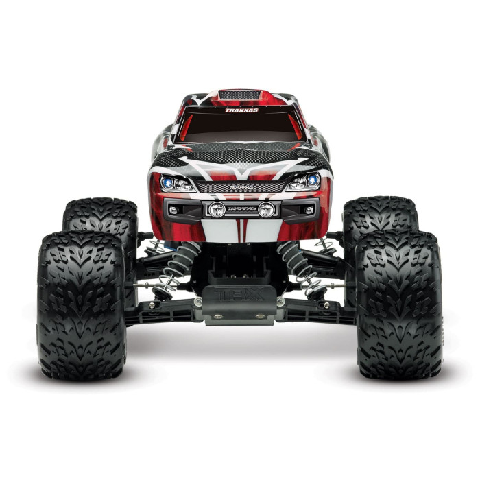 Traxxas Nitro Stampede 1/10 Scale 2WD Monster Truck Silver/Red